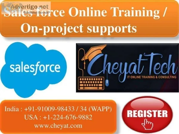 SFDC online training and job support by cheyat tech