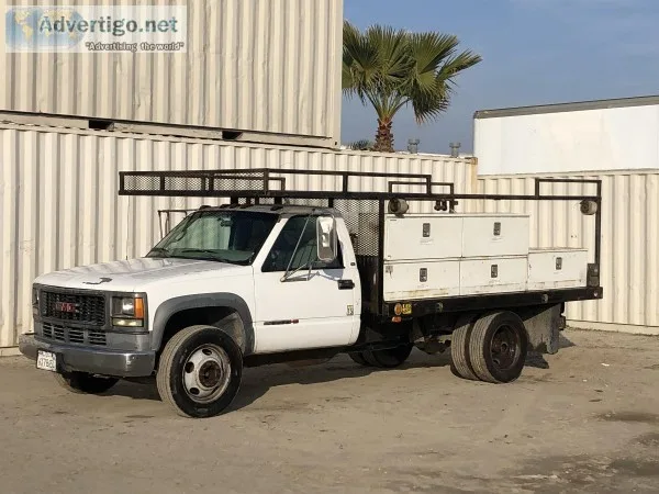 2002 GMC 3500 FLATBED TRUCK 52303201