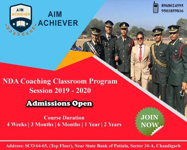 NDA Coaching in Chandigarh