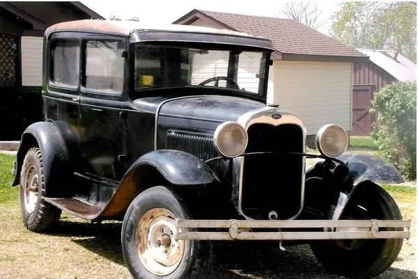 1930 Model A Ford 2 Door Sedan
