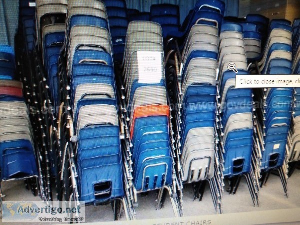 Adult size stackable chairs