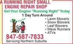 SNOW THROWER REPAIR IN MCHERNY IL