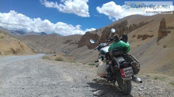 Bike on rent service in kashmir