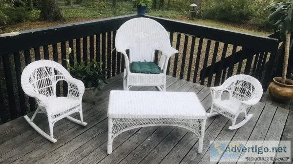VINTAGE WICKER FURNITURE