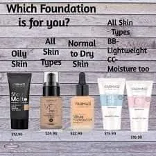 Skincare makeup