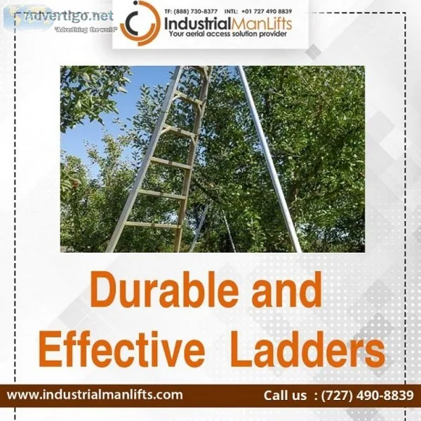 High Performance Retractable Ladder Caged Ladders and Heavy Duty