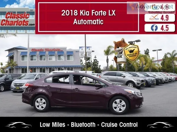 Used 2018 Kia Forte LX for Sale in San Diego - 21190