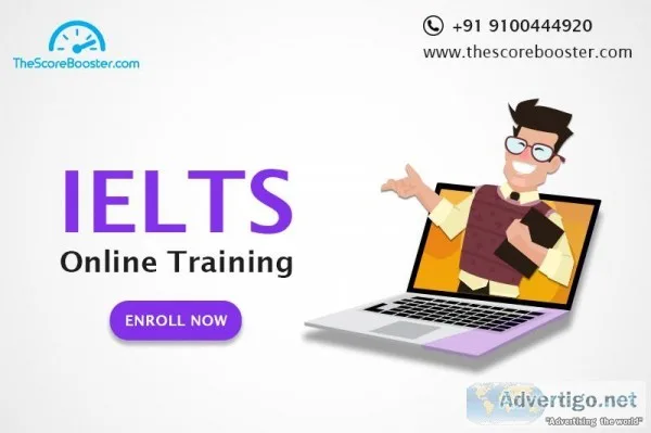 IELTS Score Booster - Top IELTS online coaching