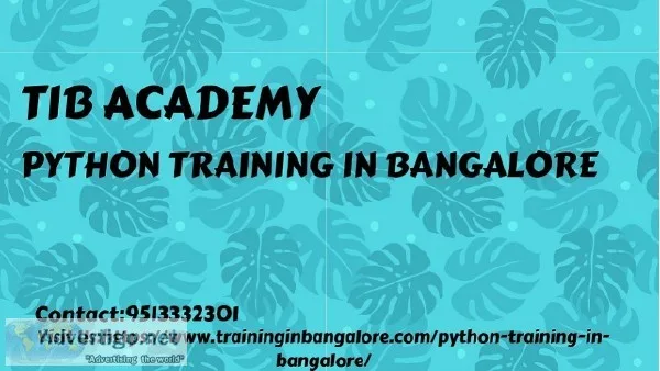 Python Training in Bangalore