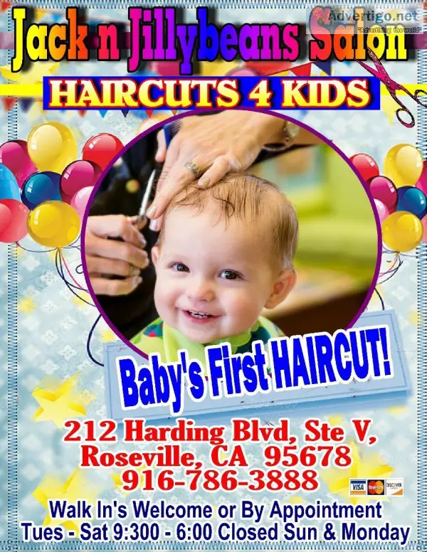 Baby s First HAIRCUT 916-786-3888