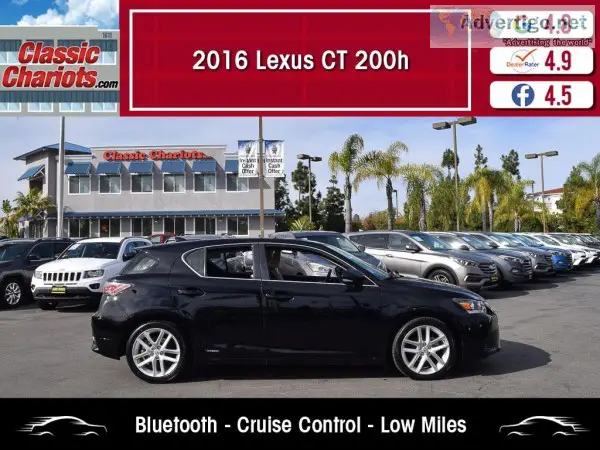 Used 2016 Lexus CT 200h for Sale in San Diego - 20881