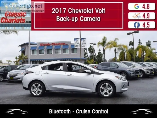 Used 2017 Chevrolet Volt LT for Sale in San Diego - 21186