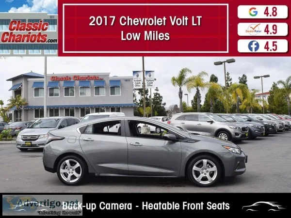 Used 2017 Chevrolet Volt LT for Sale in San Diego - 21168