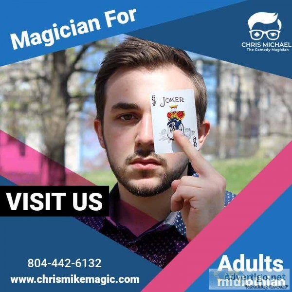 Best Magician for adults Midlothian