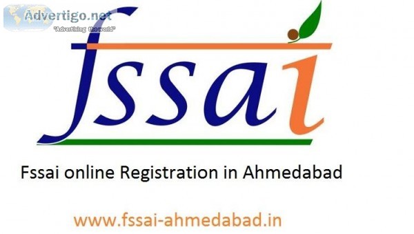 FSSAI online registration in Ahmedabad