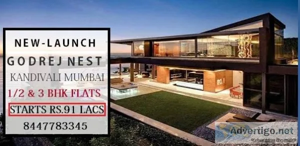 Homes Thoughtfully Around Your Themes - Godrej Nest Kandivali