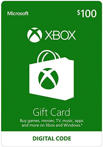 100 Xbox Gift Card [Digital Code]