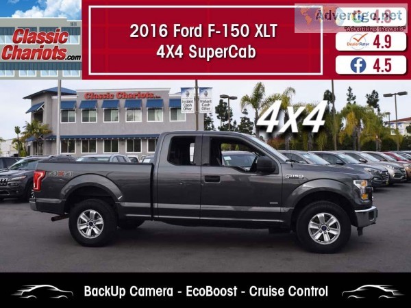 Used 2016 Ford F-150 XLT 4X4 SuperCab for Sale in San Diego - 21