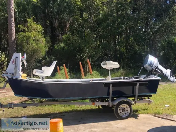 1987 J C Craft Boat and Trailer