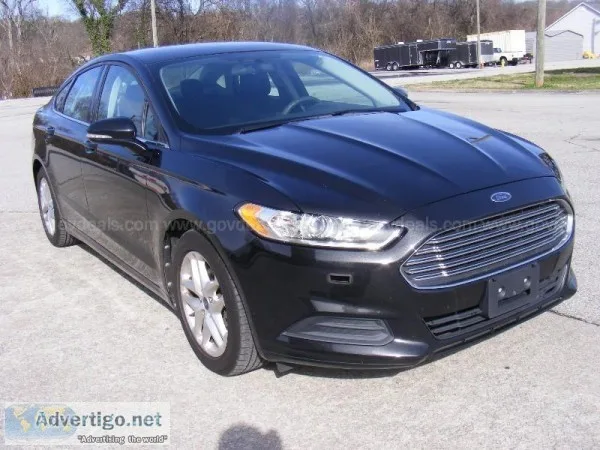 2013 Ford Fusion SE - City Fleet Vehicle