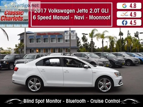 Used 2017 Volkswagen Jetta 2.0T GLI for Sale in San DIego- 20697