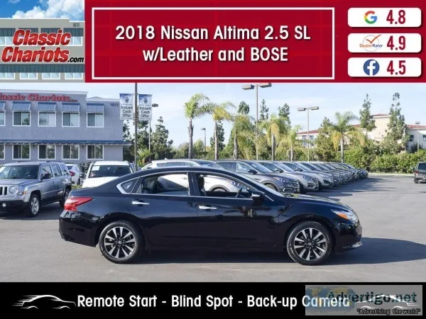 Used 2018 Nissan Altima 2.5 SL wLeather and BOSE for Sale in San