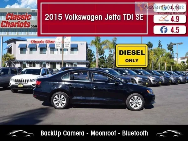 Used 2015 Volkswagen Jetta TDI SE for Sale in San Diego - 20642r