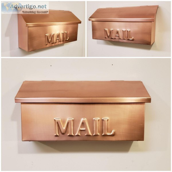 Copper mailbox