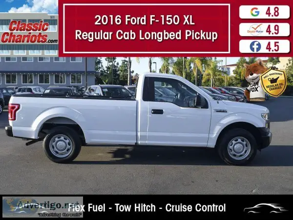 Used 2016 Ford F-150 XL Regular Cab Longbed Pickup for Sale in S
