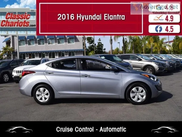 Used 2016 Hyundai Elantra SE for Sale in San Diego - 20947r
