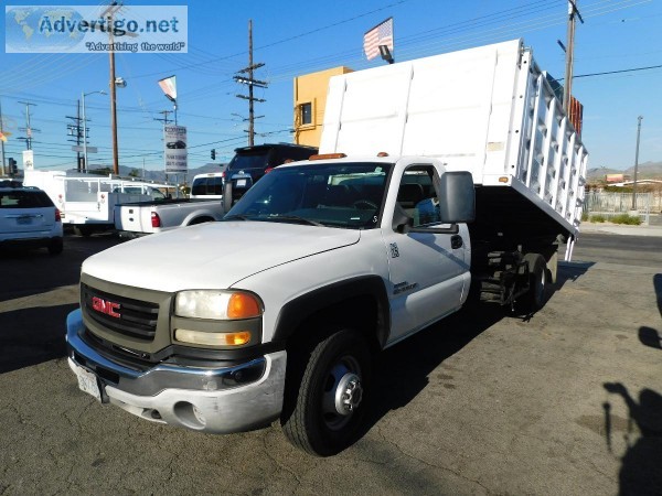 2007  GMC SIERRA DUMP TRUCK