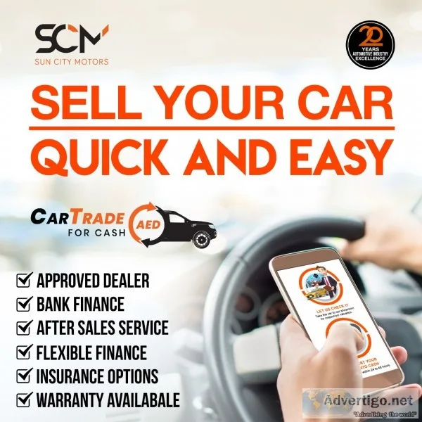 Sell your car in dubai - car trade for c