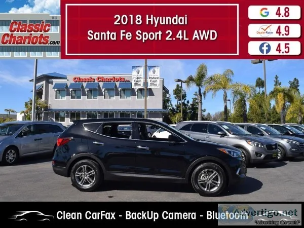 Used 2018 Hyundai Santa Fe Sport 2.4L AWD for Sale in San Diego 