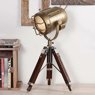 Grab Catchy Deals on Tripod Lamp Online in India  Wooden Street
