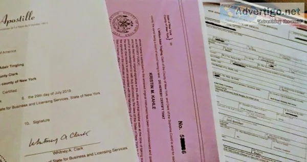 APOSTILLED U.S. DEATH CERTIFICATE TRANSLATION SERVICES