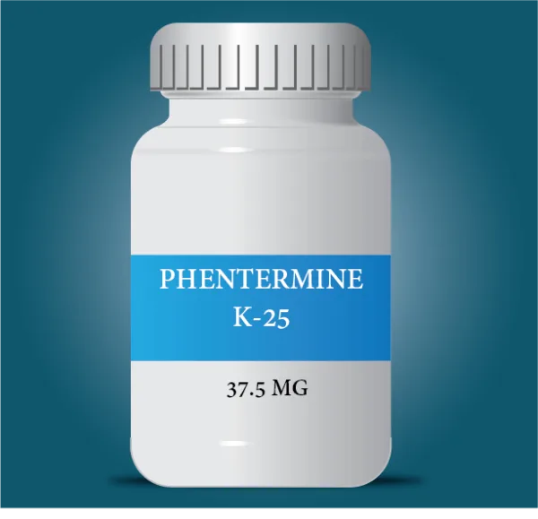 Phentermine (K-25) 37.5mg for weight loss