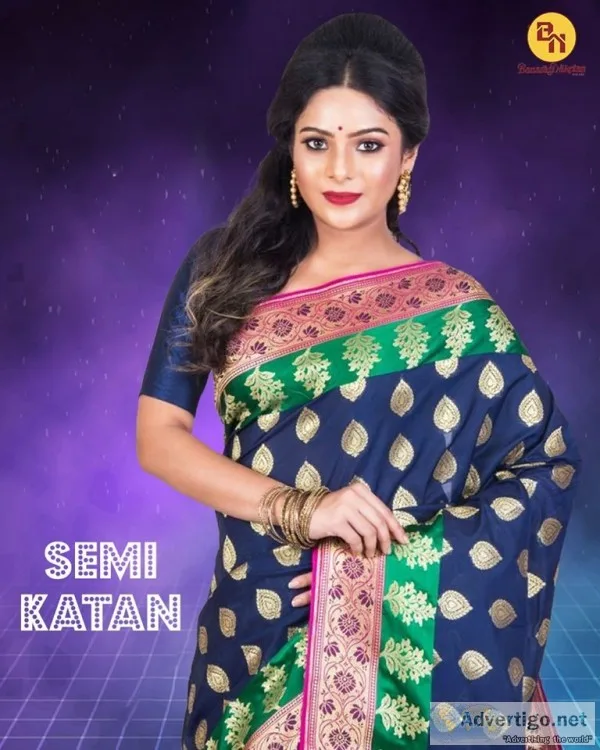 Katan silk sarees