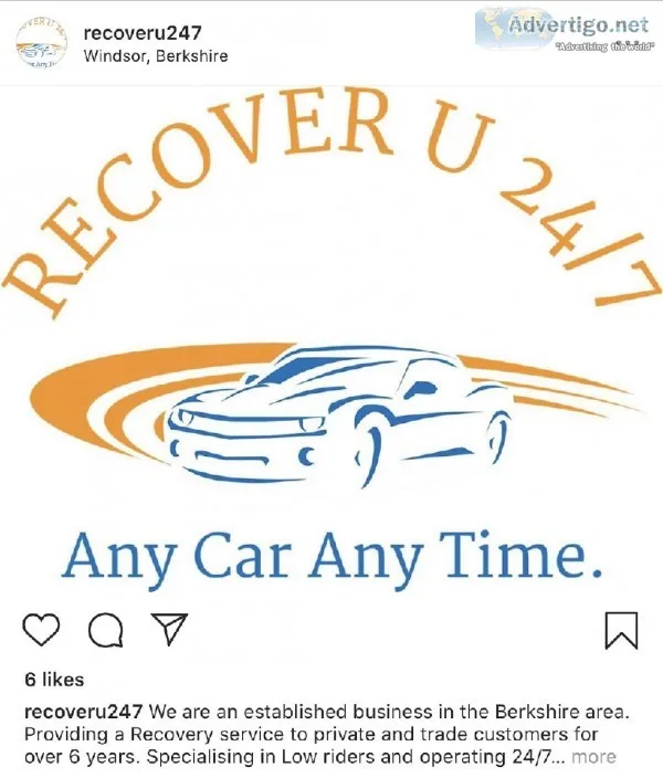 Recover U 247 Breakdown Recovery Service 247