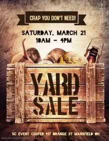 Spring Clean-Out Garage Sale