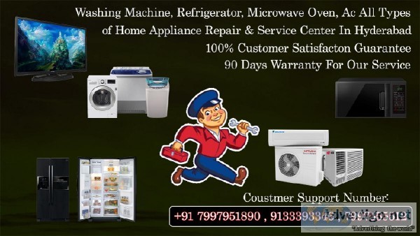 Whirlpool Refrigerator Service Center in Hyderabad