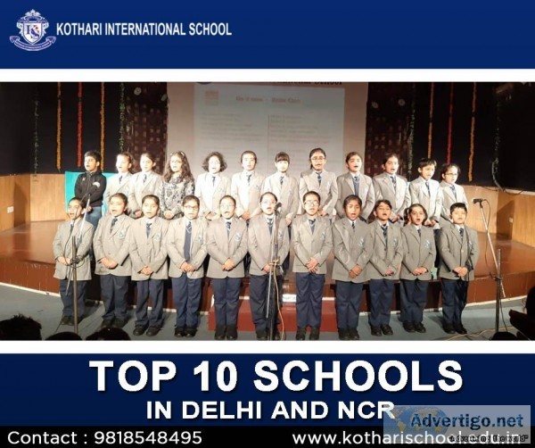 Top 10 Schools in Delhi and NCR