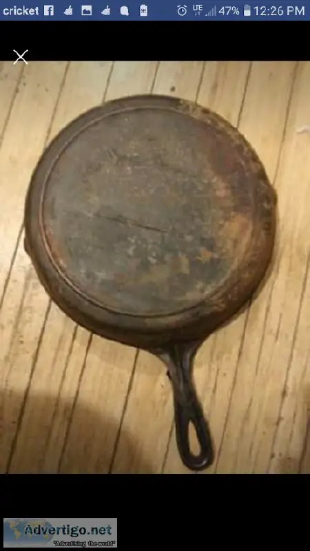 Antique cast iron cook wear