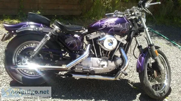 1982 Harley Davidson Sportster Ironhead