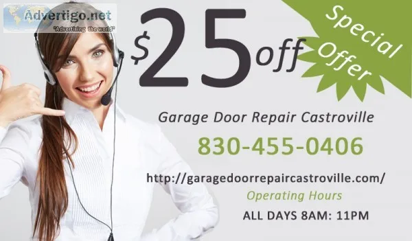 Garage Door Repair Castroville TX