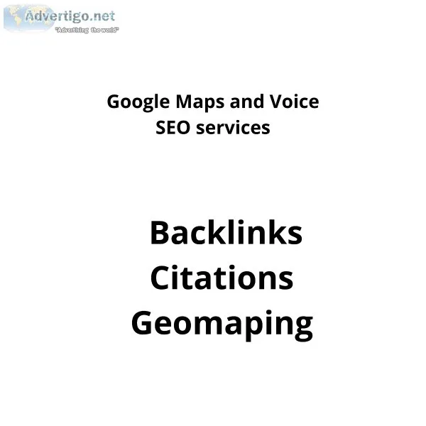 Google Map and Voice SEO services