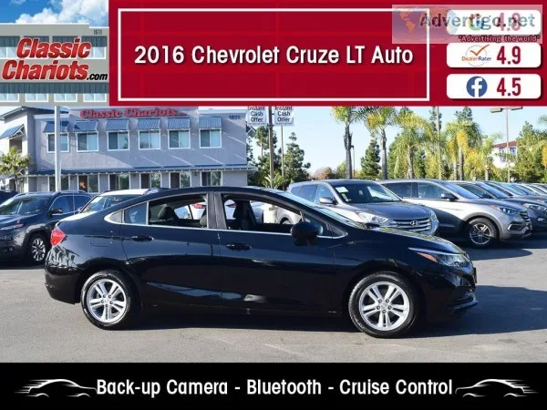Used 2016 Chevrolet Cruze LT for Sale in San Diego - 20959