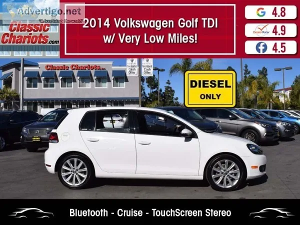 Used 2014 Volkswagen Golf TDI for Sale in San DIego- 20964