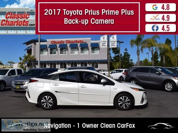 Used 2017 Toyota Prius Prime Plus for Sale in San Diego - 21204