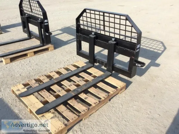 (4) UNUSED JBX 4000 48&quot FORK ATTACHMENT