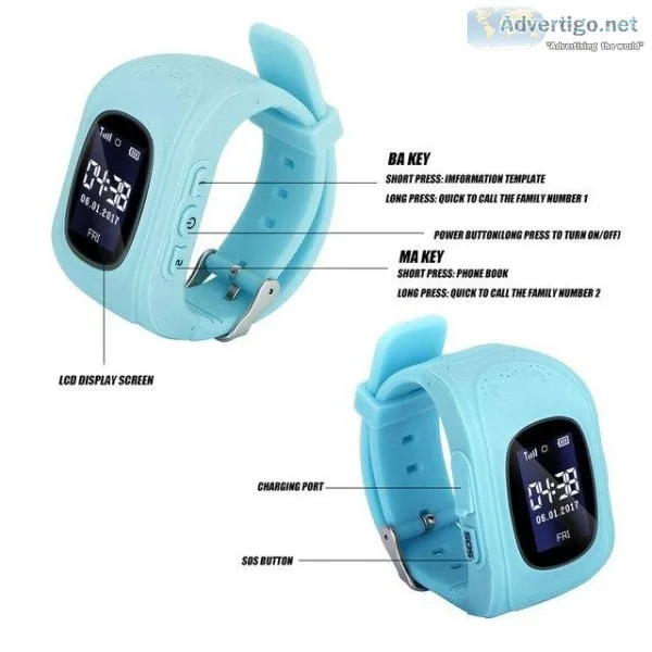 Best Cheap Smartwatch for kids with SOS Emergency Call and GPS T